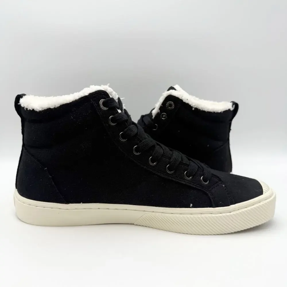 Cariuma Mens OCA Therma High Top Sneakers US 11 Black White Water Repellant NIB